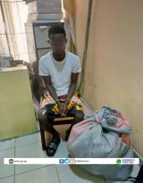 Man arrested with 40 parcels of suspected narcotics on Accra-Somanya Highway