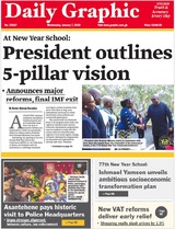 Newspaper headlines: Wednesday, January 7, 2026