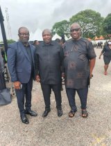 GFA President Kurt Okraku leads football fraternity to bid farewell to Joseph Kobina Ade Coker