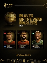CAF Awards 2025: Osimhen, Salah and Hakimi to vie for Player of the Year