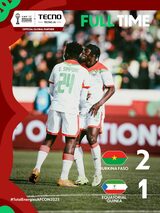 AFCON 2025: Burkina Faso score two late goals to secure dramatic 2-1 win over Equatorial Guinea