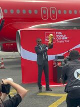FIFA World Cup trophy ignites excitement in Abidjan