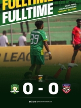 GPL 2025/26: Hohoe United hold Aduana FC in Dormaa