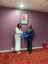 SIC Insurance MD Hollistar Duah-Yentumi hands over to James Agyenim-Boateng