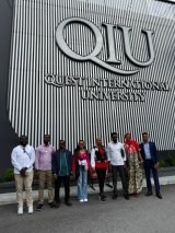 QNET celebrates 27 years at VCON Malaysia with West African journalists