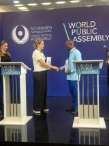 Ghana-Russia Centre champions youth diplomacy at World Public Assembly in Russia