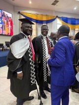 Mpraeso MP graduates with LLM in IT Law from University of Ghana