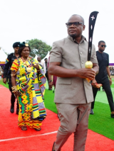 Vice President enstooled Owoabrempong Kru-Kow I at Komenda