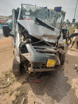 Driver injured in accident on Ejisu Manhyia-Adadientem road