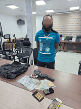 Suspect arrested over alleged counterfeit foreign currency and unauthorised firearm in Ablekuma