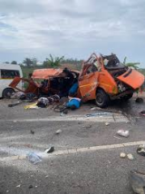 One dead, 4 injured in multi-vehicle crash on Cape Coast–Takoradi–Accra highway