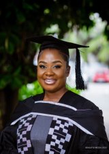 Adom TV’s Afia Amankwaa Tamakloe graduates with Masters in Public Health