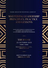 Sir Sam Jonah, Prof. Pikay Richardson to launch book on leadership on October 23