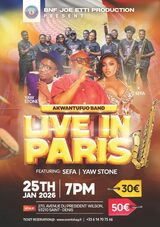 Akwantufuo Band to headline Paris concert with Sefa and Yaw Stone
