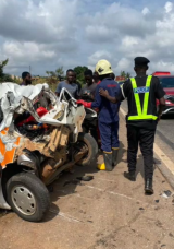 5 injured, one in critical condition after accident on Odumasi three-Lane