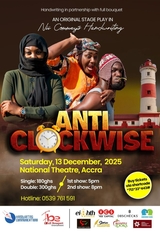 When time runs backwards – Nii Commey’s “Anticlockwise” set to grip audience this December