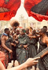 Agogoman pays homage to the late Asantehemaa Nana Yaa Konadu III