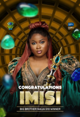Imisi wins Big Brother Naija Season 10, walks away with ₦80m grand prize