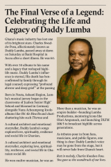 The Final Verse of a Legend: Celebrating the Life and Legacy of Daddy Lumba