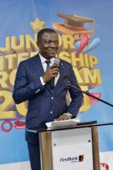 FirstBank Ghana MD urges students to join Junior Internship Programme