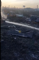 Ashaiman blaze destroys over 100 structures