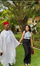 Senator Prince Nwoko pens emotional tribute as he publicly introduces partner