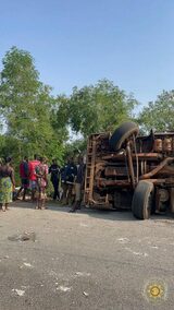 Firefighters rescue two after truck accident at Asukawkaw