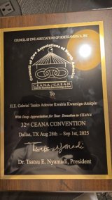 Gabriel Kwamigah Tanko applauds CEANA’s development legacy at 2025 Convention