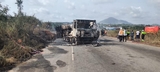 Four burnt to death, several injured in Nsawam-Accra highway tanker explosion