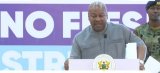 Mahama urges transparent implementation of ‘No Fees Stress’ policy