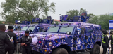 President Mahama donates 40 special armored vehicles to Ghana Police Service