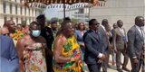 Asantehene pays courtesy call on BoG Governor