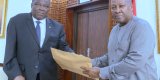 Mahama presented with committee report on suspended Chief Justice Torkornoo petitions