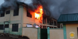 Fire guts Oyoko Methodist SHS, housemaster’s residence destroyed