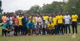 Kurt Okraku visits Bibiani GoldStars ahead of CAF Champions League campaign