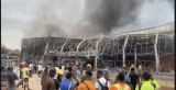 Fire guts China City Mall in Kumasi, destroys goods and building