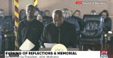 Helicopter crash: Mahama urges national unity and renewed commitment at memorial