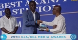 Adom TV wins Best Akan TV Station of the Year at 29th GJA Awards