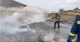 GNFS saves 3-bedroom house from fire destruction at Adenta