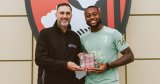 Antoine Semenyo wins Goal of the Month award at Bournemouth