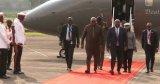 Mahama lands in Malabo for critical AU mid-year summit