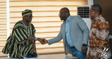 GFA Prez Kurt Okraku pays courtesy call on Upper East Regional Minister