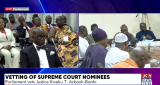 Justice Ackaah-Boafo stumbles through nat’l pledge in light-hearted moment during vetting