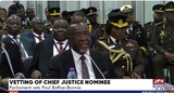 CJ nominee pledges to restore confidence in Judiciary