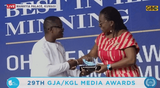 Why President Mahama sang Ohemeng Tawiah’s praises at the 29th GJA Awards