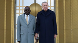 Nigeria president ‘in great shape’ after falling at Turkey reception