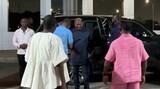 Watch the moment President Mahama visited the Ga Mantse at UGMC after horrific accident