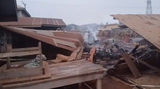 Fire destroys several shops at Juaboso Market
