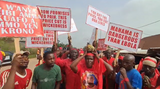 Western North farmers demonstrate against govt’s cocoa price cut