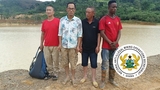 NAIMOS arrests 3 Chinese nationals, a Ghanaian in Mpohor galamsey swoop